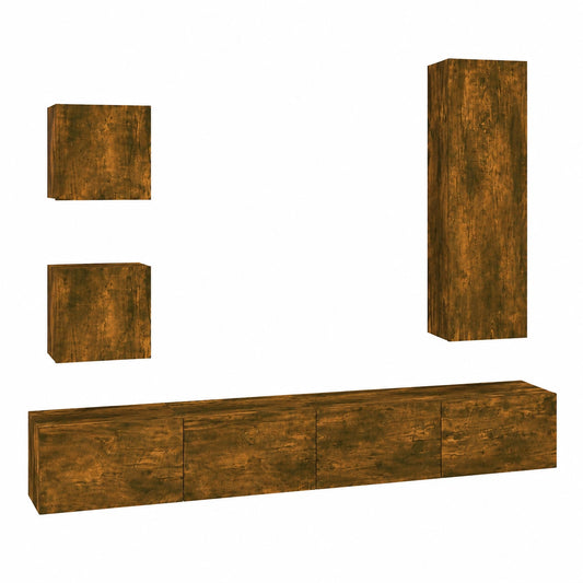 Armoire, en chêne, 5 pièces, pour la chambre